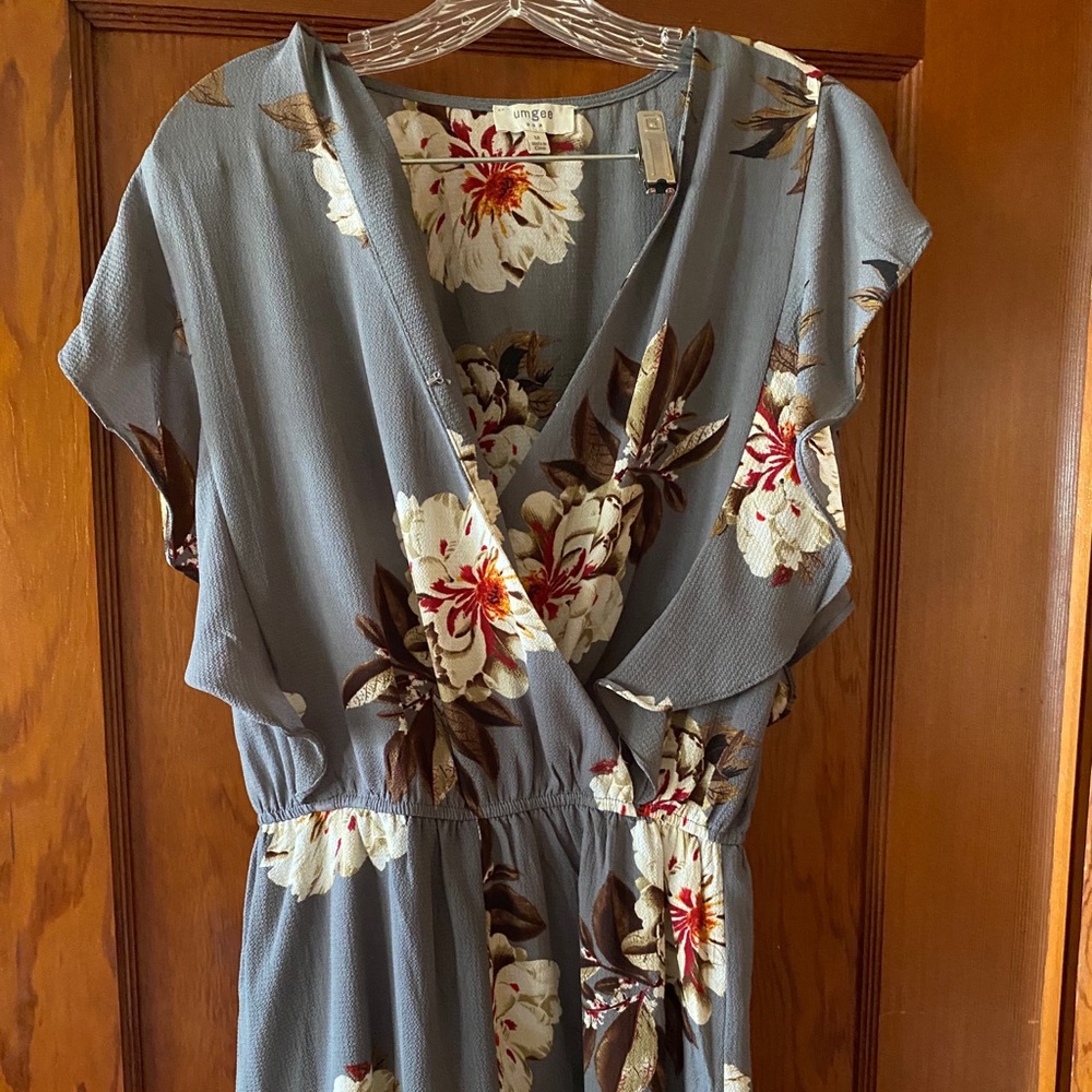 Size M Floral Jumpsuit short brand Umgee